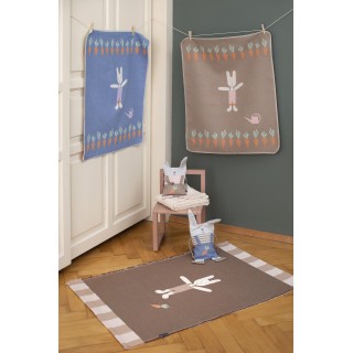 Gulvteppe "bunny with carrot" 75x120