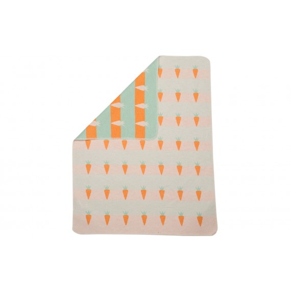 Pledd i dukke "bunny rabitt" 70x90