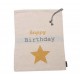 Gavepose "Happy birthday" str 40x50
