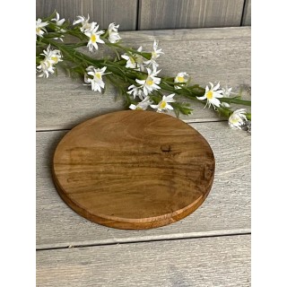 Drikkebrikker/coasters i teak