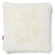 Fluffy cushion ivory