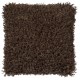 Wooly cushion brown