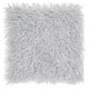 Wooly cushion silver