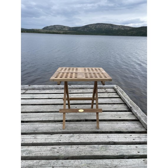 Loen sammenleggbart bord, Teak