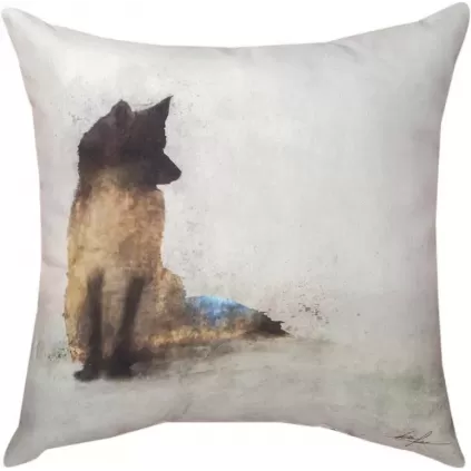 Indoor outdoor pute , Wolf