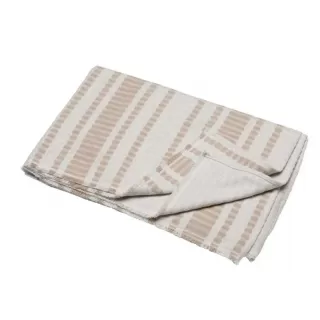 Pledd sommerlig, beige, str 140x200