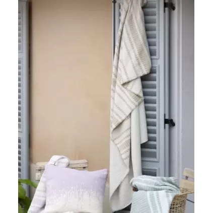 Pledd, beige str 140x200