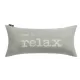 Havanna pute "Relax", lt green str 26x60