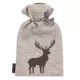 Varmeflaske Centered deer, grey, smoke 2L