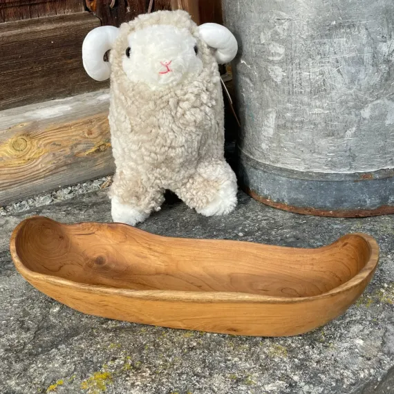 Sølvpilen bolle, Teak