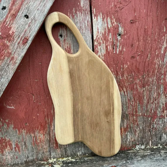 Skjærefjøl Teak, liten 32cm
