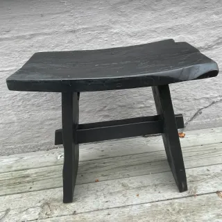 Hafjell krakk teak, svart art 203002