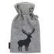 Varmeflaske Centered deer, grey, smoke 2L