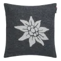 Putetrekk "Edelweiss", grå str 40x40