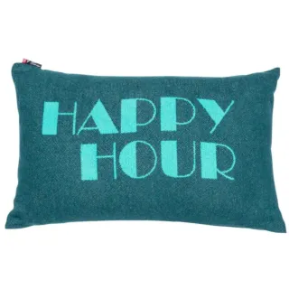 Putetrekk "Happy hour", grønn str 40x60