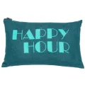 Putetrekk "Happy hour", grønn str 40x60