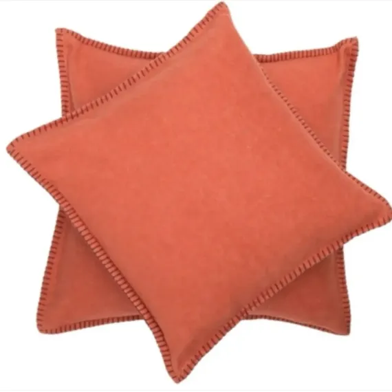 Putetrekk "Basic", terracotta str 40x40