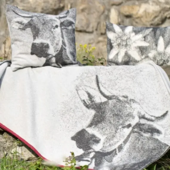 Putetrekk Cow 50x50,