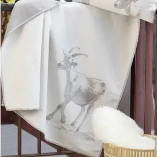 Sylt pledd "Goats" 140x200