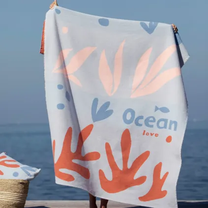 Luca pledd "Ocean", str 140x200