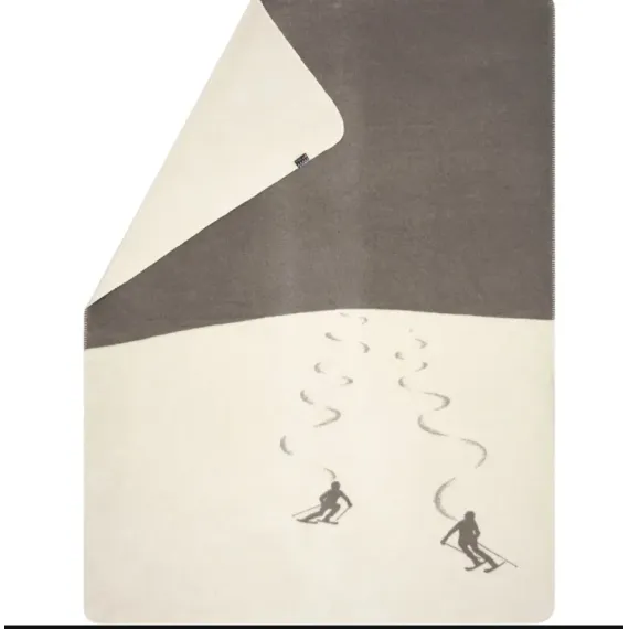 Savona pledd "Skiers leave tracks", str 150x200