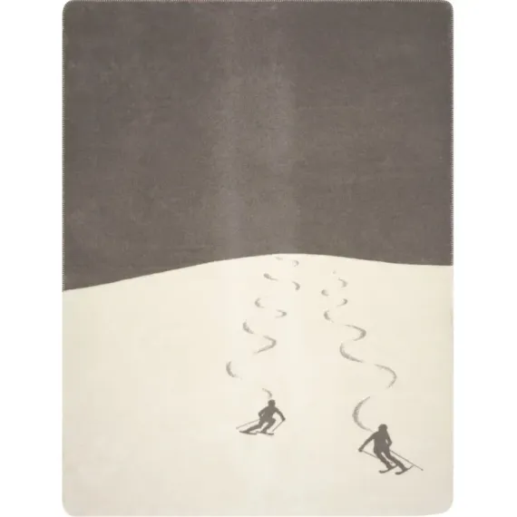 Savona pledd "Skiers leave tracks", str 150x200