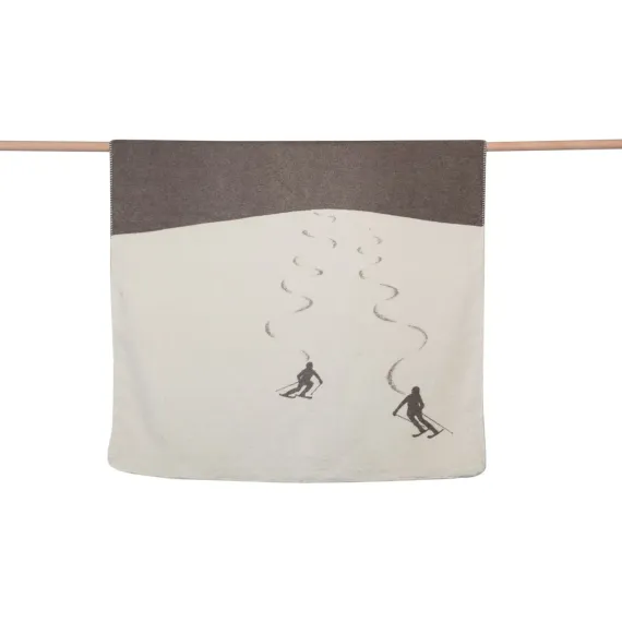Savona pledd "Skiers leave tracks", str 150x200