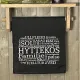Kjøkkenhåndkle "Hyttekos" Lin/bomull