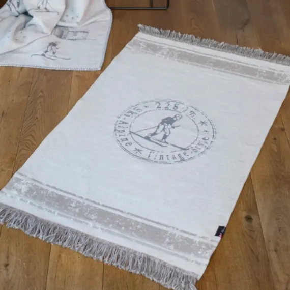 Gulvteppe "Vintage skier" 70x120