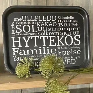 Frokostbrett "hyttekos" 27x20 cm