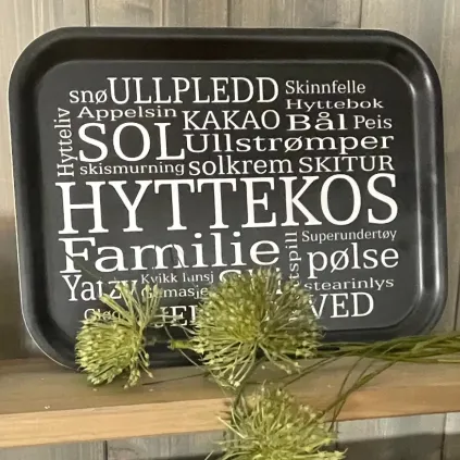 Frokostbrett "hyttekos" 27x20 cm