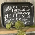 Frokostbrett "hyttekos" 27x20 cm