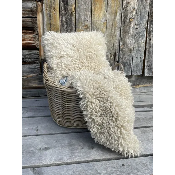 Wooly pledd, Beige