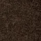 Wooly dobbel "skinnfelle", brun str 60x180