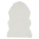 Wooly enkel "skinnfelle", Ivory str 60x90