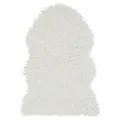 Wooly enkel "skinnfelle", Ivory str 60x90