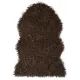 Wooly enkel "skinnfelle", Brown str 60x90