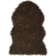 Wooly enkel "skinnfelle", Brown str 60x90