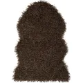 Wooly enkel "skinnfelle", Brown str 60x90