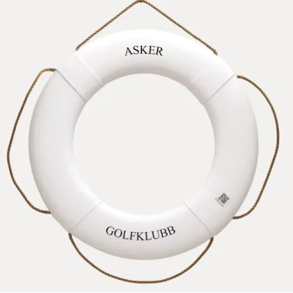 Redningsbøye Kattegat, Hvit