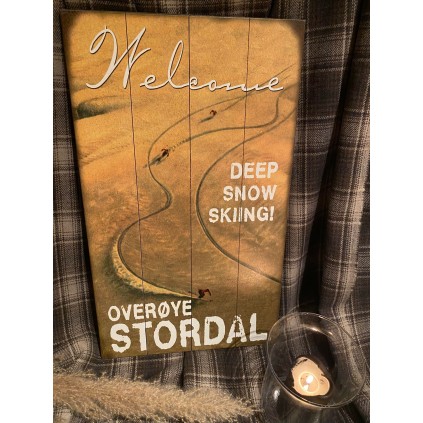 Overøye Stordal (Demoskilt) str 35x61