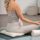 Yoga pute, green str 30x50