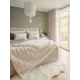 Wooly dobbel "skinnfelle", Light Beige 60x180