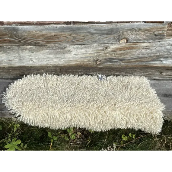 Wooly enkel "skinnfelle", Beige str 60x90