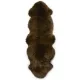 Gently dobbelt skinn str 180cm