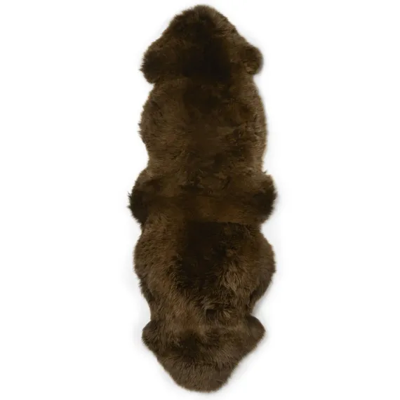 Gently dobbelt skinn str 180cm