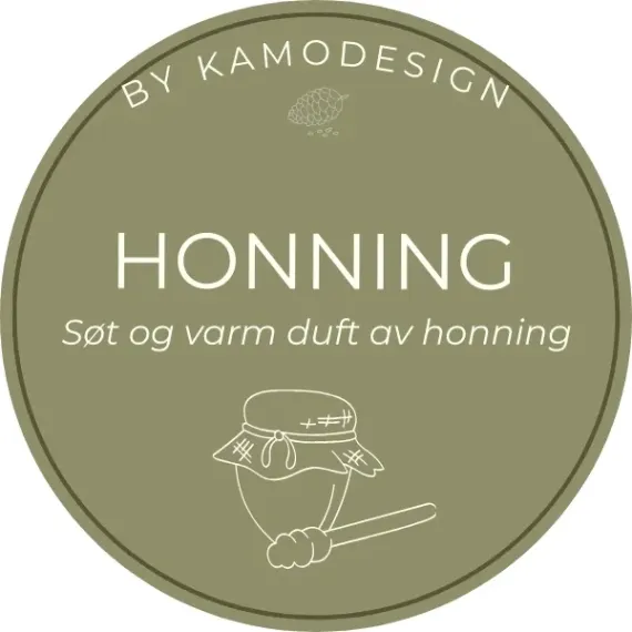 Stearinlyssand med duft og farge