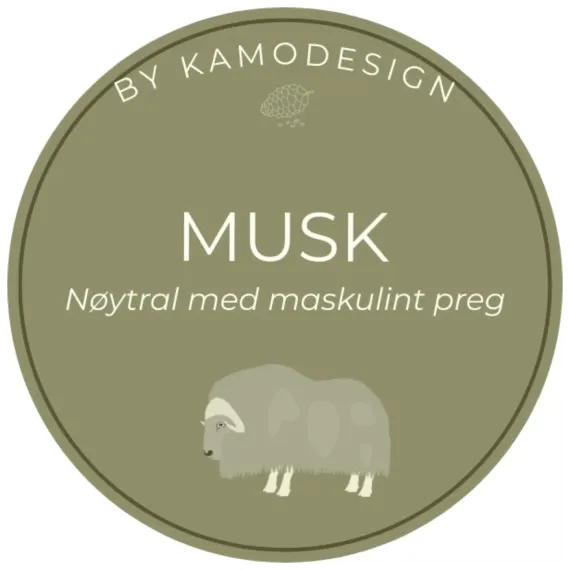 Stearinlyssand med duft og farge