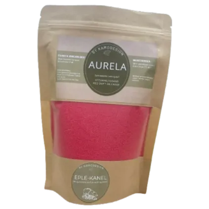 Stearinlyssand med duft og farge