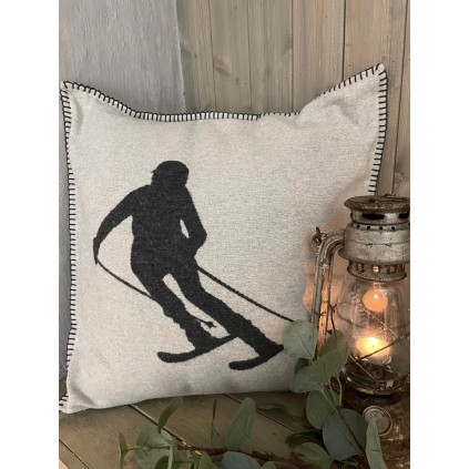 Putetrekk m/dunfyll "Skier" 50x50